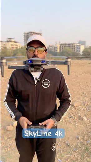 Skyline 4k Gps Camera Drone With 4k Camera Unboxing And Testing