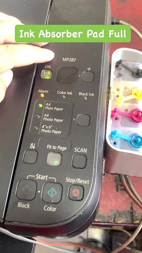 1.7K views · 26 reactions | Canon Service mode | ink absorber full | Reset 5B00 #reels | GJR Printer Repair | Facebook