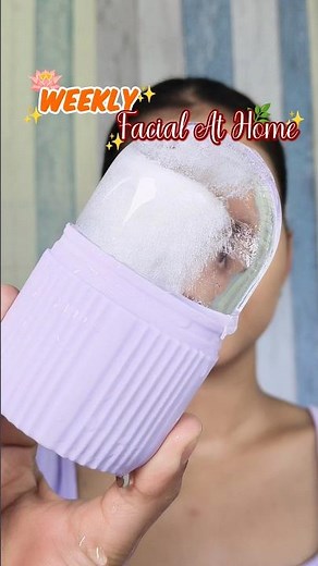 Facial for Glowing Skin✨🪷 #facial #skincare #fyppage #summerspecial