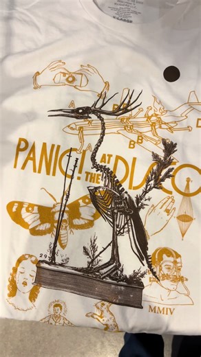 New Panic! At The Disco Shirt Available at Hot Topic