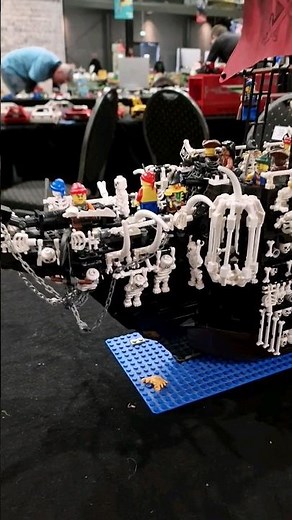 Gigantic LEGO Ghost Ship
