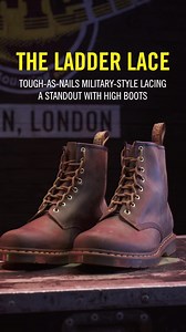 21K views · 522 reactions | Maximum impact lacing. The DM's way. Show us your ladder lace technique in the comments. Discover more: https://bit.ly/3tQOHx8 | Dr. Martens | Facebook