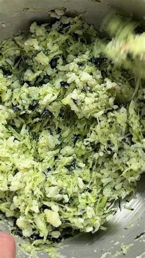 Cheesy Zucchini Rice Bake with Korean Seaweed Recipe