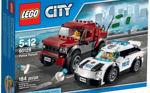 乐高 城市 60128 警察追踪 速组评测
