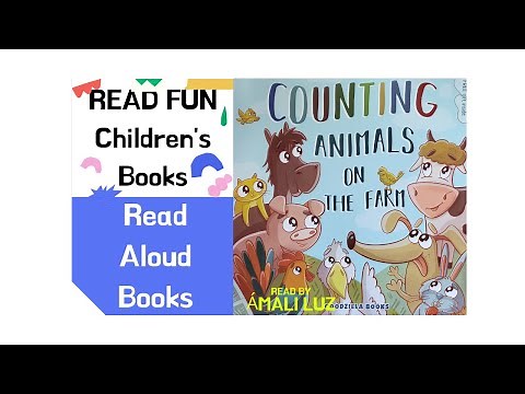 Farm Animal Books with Sound Read Aloud Counting Books Children's Books Counting Animals on the Farm