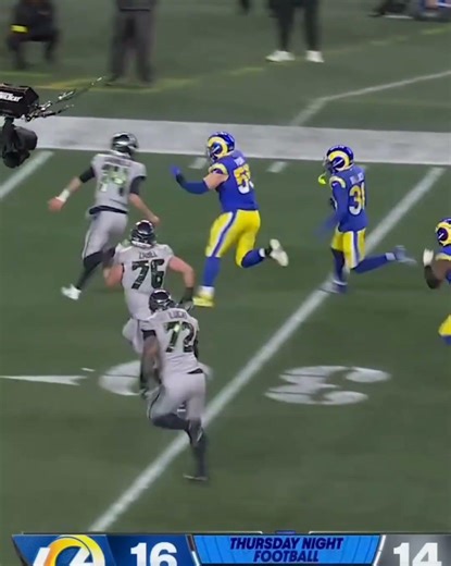 Los Angeles Rams Top Plays: Josh Wallace INT vs Seattle Seahawks #rams #nfl #highlights #topplays