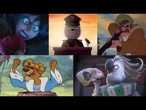 Defeats of My Favorite Animated Movie Villains Part 12