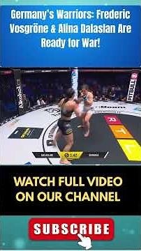 Germany’s Warriors Frederic Vosgröne & Alina Dalaslan Are Ready for War!