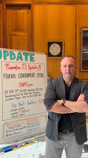 We’re standing up for our people when it comes to food insecurity and healthcare. 💪 | Governor Josh Green