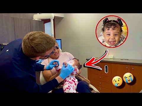 Our Baby's FIRST Dentist Appointment 🥺 *She Cried SO Much!!*