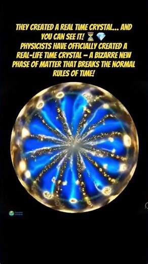 They Created a REAL Time Crystal… and You Can SEE It! ⏳💎