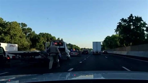 Person hospitalized after crash on I-5; Traffic delays reported