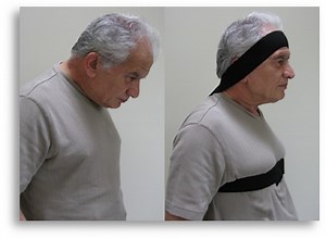 Head Drop Support With A Unique System Avoids Chin Pressure