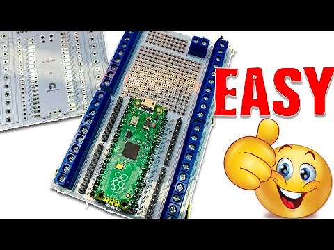 Raspberry Pi Pico Breakout Board- EASY Project For Beginners