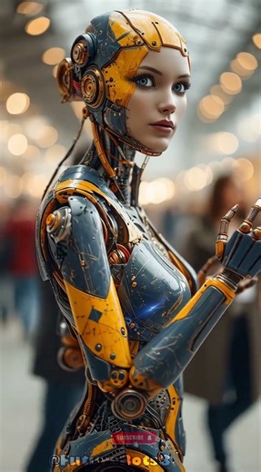 The Most Unique Humanoid Robot at the Future Expo