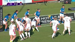 💪 Hannah Botterman opens the scores for the England Rugby 👊 #GuinnessW6N #ITAENG | Guinness Women's Six Nations