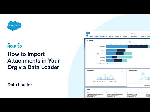 How to Import Attachments in Your Org via Data Loader | Salesforce Platform