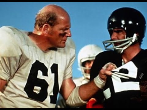The Longest Yard (1974 Film) stars Burt Reynolds and features Green Bay Packers great Ray Nitschke