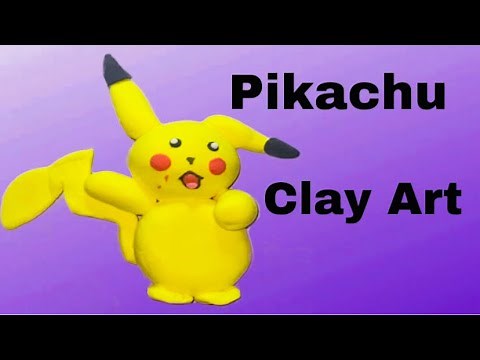 "Easy Clay Pikachu Craft: Perfect for Beginners
