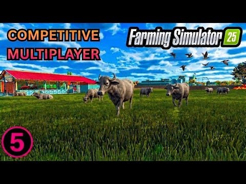 This Changes EVERYTHING… Water Buffalos Arrive! | Competitive Multiplayer | Farming Simulator 25