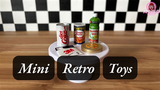 Mini Brands Retro Toys Unboxing