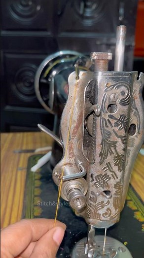 How to thread a sewing machine #sewingtipsandtricks