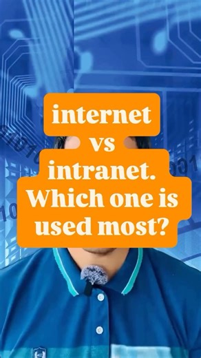 internet vs intranet. Which one is used most? #cybersecurity #cyberpunk2077 #viral #ytshorts #yt