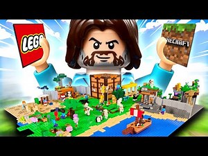 I Built This MASSIVE LEGO MINECRAFT Movie Set!