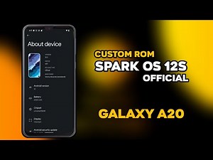 [ROM] Spark OS Official Android 12 - For Galaxy A20