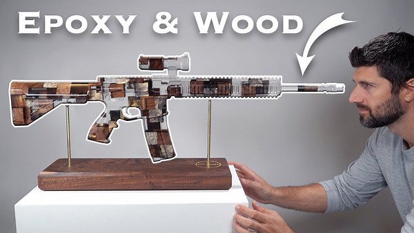 I built a unique art piece from Buckeye burl