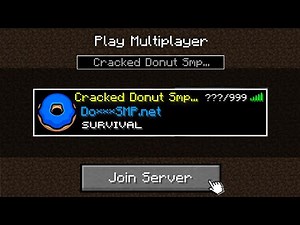 How To Join Donut Smp With Cracked Minecraft Account