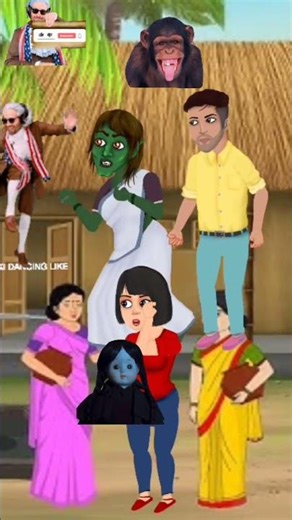 Chudail Hogyi Emotional Viral Story |#viral #video #chudail #cartoon #story #trending