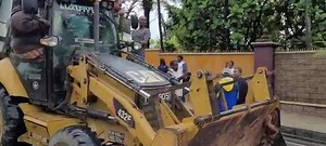 CCN TV6 cameraman Brandon Benoit is in Sangre Chiquito where roads are impassable to low vehicles. | CCN TV6: Trinidad and Tobago
