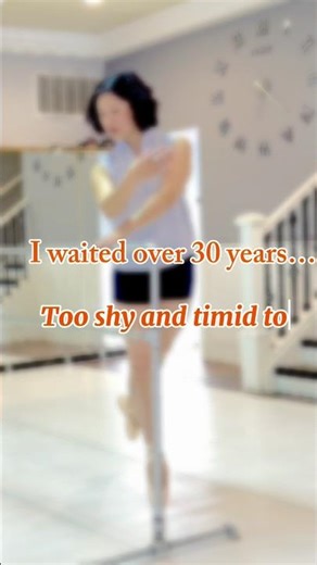 Knee Replacement at 56 → Now I Dance Gracefully 🩰 #homeballet #kneesurgeryrecovery #beginnerballet