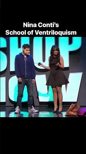Nina Conti's School of Ventriloquism - Human Ventriloquism
