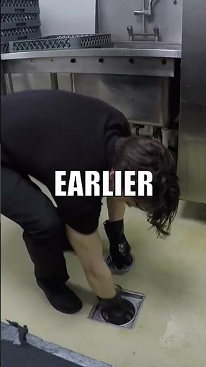 Working As a Kitchen Porter | London 🇬🇧 #shorts