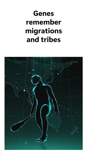 🧬🌍 DNA Through Time — A 40‑Second Human Story