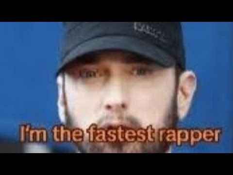 Top 25 fastest rapper (real?)
