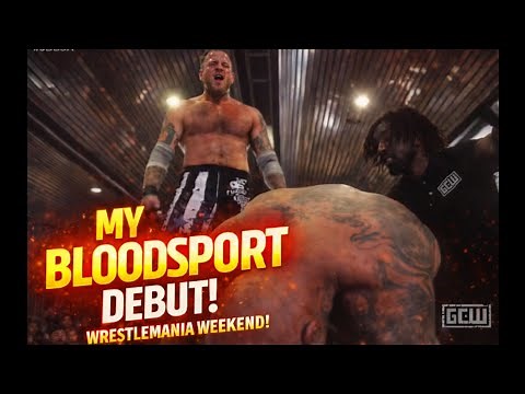 MY BLOODSPORT DEBUT!!! Josh Barnett's Bloodsport X / Game Changer Wrestling