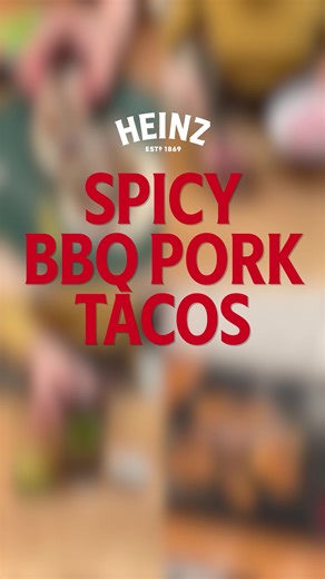 Hit a six with these Heinz Spicy BBQ Jalapeño Flavour Pork Tacos that last you through each inning!