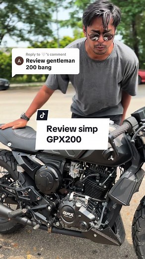 Review GPX Gentleman 200: Lampu dan Tayar Baru
