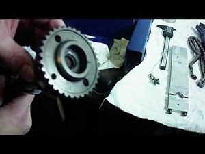How to modify intake camshaft timing on a Suzuki motorcycle