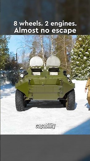 BTR-60 Was a Rolling Death Trap… But It Changed Warfare #military #army