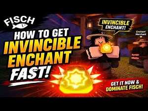 How To Get Invincible Enchant Fast In Fisch | Invincible Relic Quest | Full Guide | Roblox