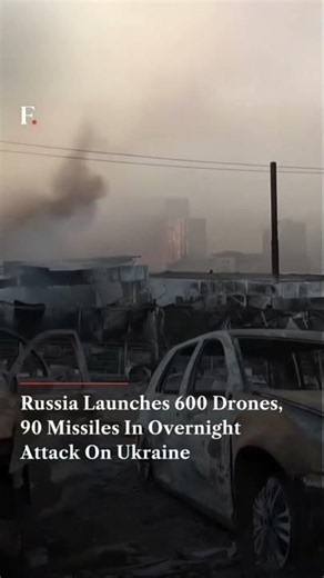 600 Drones & 90 Missiles: The Aftermath of Russia's Devastating Aerial Assault on Kyiv