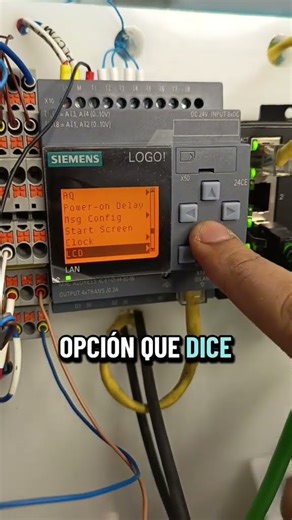 Configurar el idioma en PLC LOGO! #shorts #tutorial #plc_programming #plc