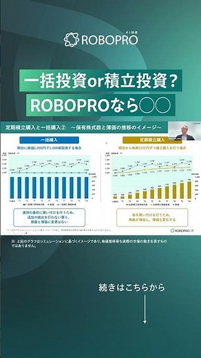 一括投資or積立投資？AI投資なら●●/ AI投資の直近の運用状況の解説【ROBOPRO実践編】