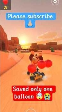 One Balloon Left 😱🎈 | Donkey Kong Save Challenge | Mario Kart Tour