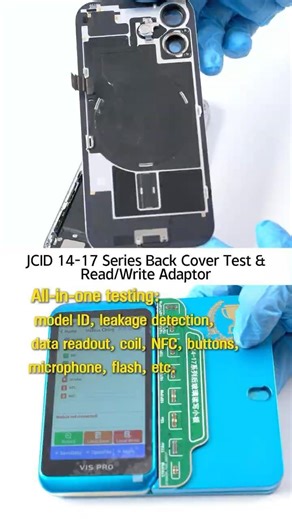 iPhone Random Restart? Test Back Cover in One Tool | JCID Back Cover Test Adapter#jcid #repairtools