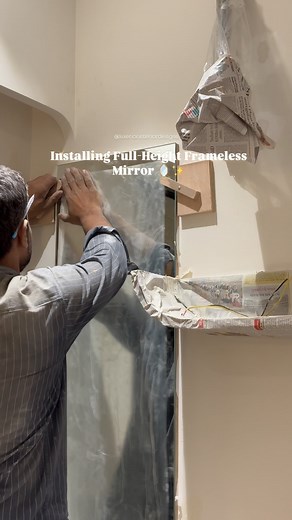 22K views · 515 reactions | How is a frameless mirror perfectly...